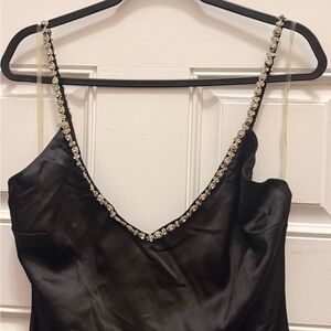 Fashion Nova Black High Low Dress